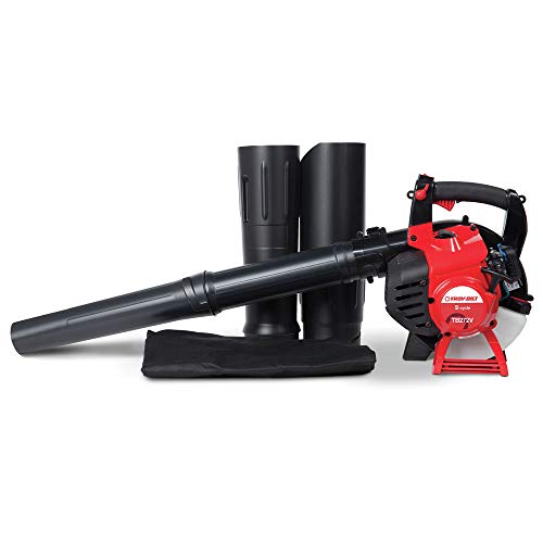 Troy-Bilt Gas Leaf Blower, 2-Cycle 27cc (TB272V) Red