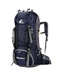 free knight 60L Waterproof Backpack, Ultra Light Packable Climbing Fishing Travel Backpack Daypack Handy Foldable Camping Outdoor Backpack Bag with Rain Cover