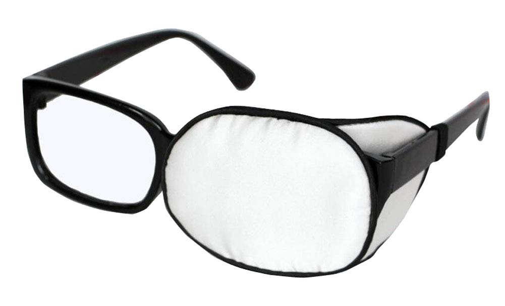 Silk Soft Amblyopia Eyeglasses Patch Comfortable Eyeglasses Patch No Glasses-C10