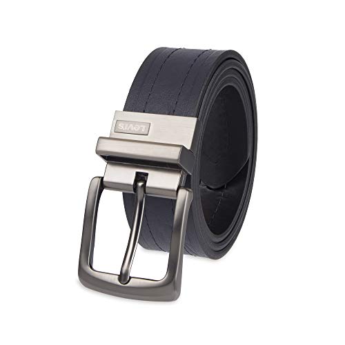 Levi's Men's Reversible Casual Jeans Belt, navy/black, 36 (Waist: 34)