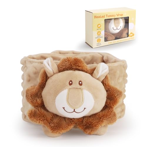 Image of vocheer Gas Relief for Infants Baby Wearing Wrap Belly Band, Baby Swaddling Belt for Colic Calm, Reflux Relief for Upset Stomach for Newborns and Toddlers,Lion