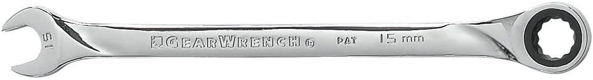 GEARWRENCH 12 Pt. XL Ratcheting Combination Wrench, 15mm - 85015