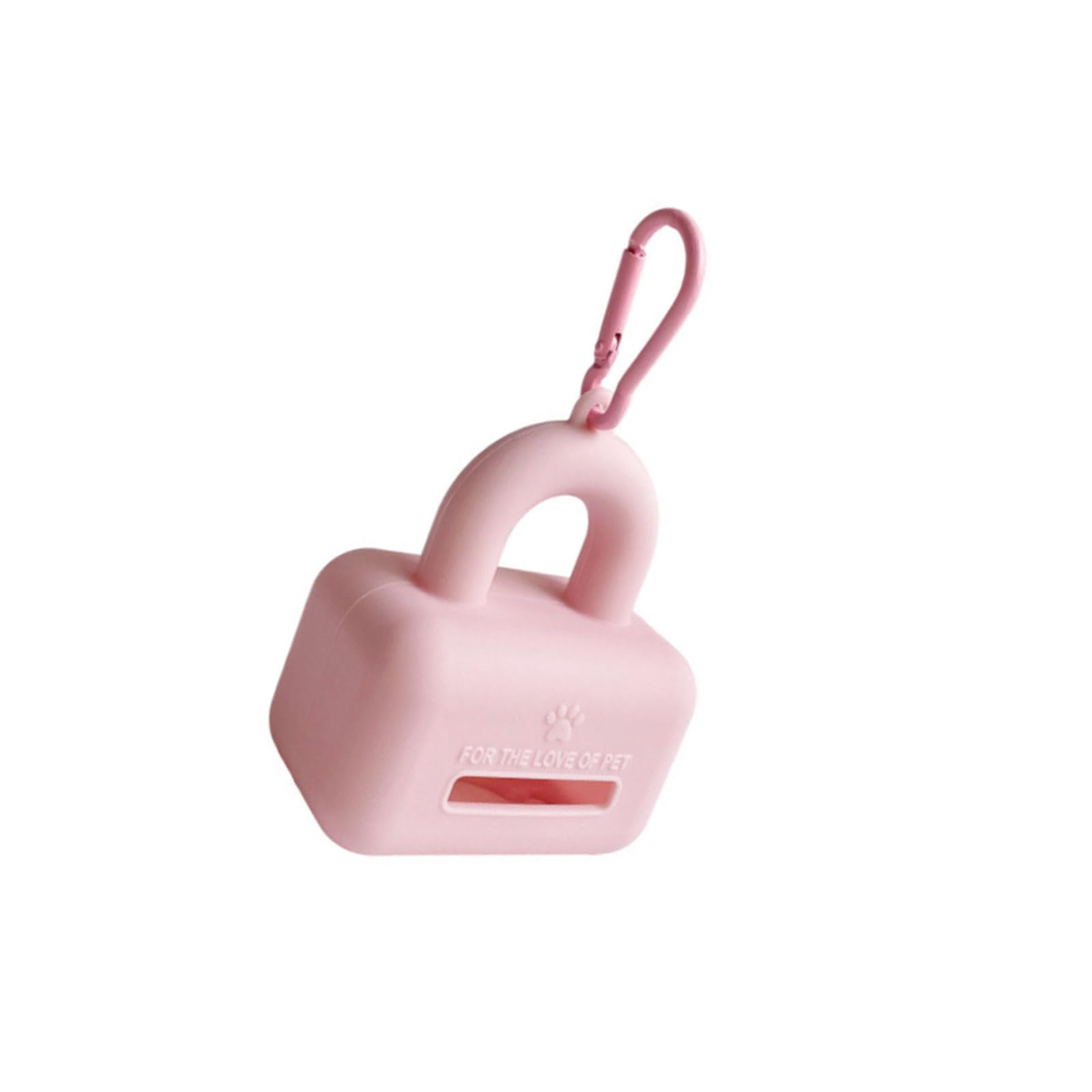 Portable Dog Poop Bag Dispenser Storage Soft Pet Garbage Dispenser Holder Fit Any Bags for Poop Leash Waste Carriers