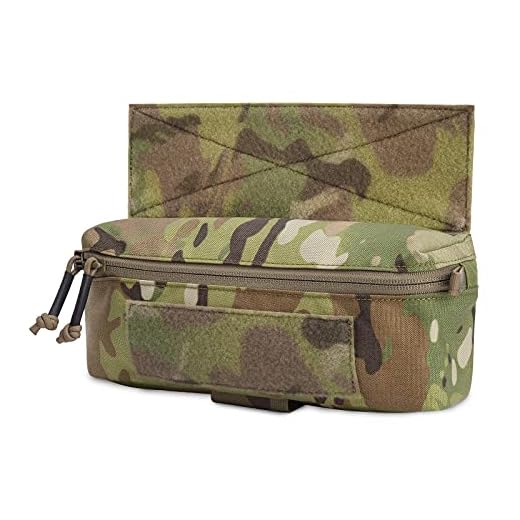 PETAC GEAR Tactical Mini Drop Pouch Fanny Pack Tool Pouches for Plate Vest Chest Rig Accessories