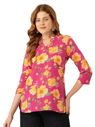 Image of feranoid Stylish Women's Printed Kurti - Comfort Meets Elegance| (S to XXL)