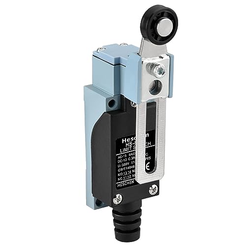 Heschen Endschalter HS-8108(TZ-8108) Verstellbarer Rollenhebel 10A 250VAC SPDT Momentary für CNC-Fräser Plasma IP65 (1)