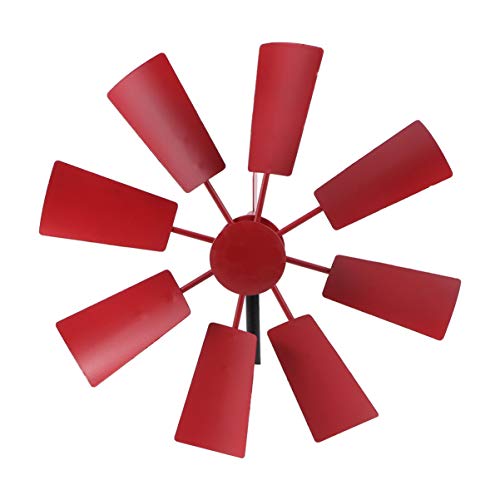 Hemoton Cata-Ventos de Jardim Cata-Ventos de Gramado Moinho de Vento de Metal Cata-Vento para Festa