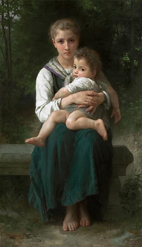 Toile Comtesse de Cambacérès Bouguereau art mural classique pour salon chic