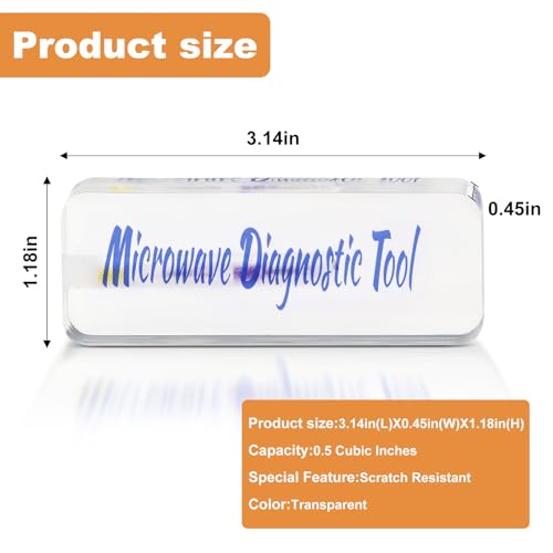 Image of 4750 Microwave Diagnostic Tool - Microwave Oven Safety Tester for Home /Commercial Microwave Oven Inspection (Square)