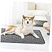 DECHOUS Washable Puppy Pee Pad Reusable Pet Urine Pad Soft Comfortable Dog Training Mat Large for Home Car Use for All Breeds