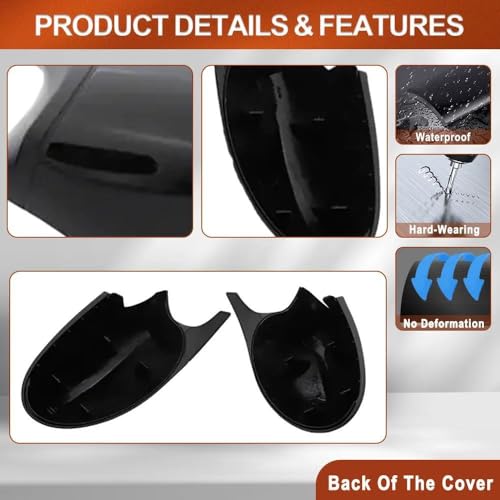 Coque de rétroviseur voiture BMW E90 E91 E92 E93 E81 E87 pièces de rechange extérieures - 4