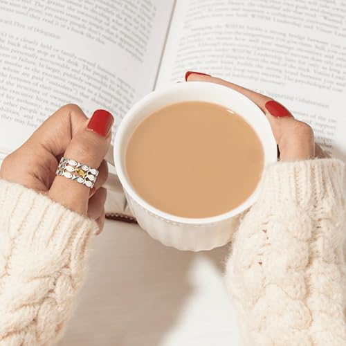 Swim Against the Current Ring Anti-Tarnish,Just Keep Swimming Ring,Unique Fish Design inspirational gifts for women3