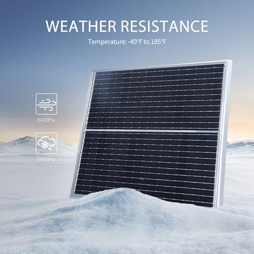 Nicesolar 50W Mono Solarpanel Kit 12V Monokristallines Solarmodule System-set Solaranlage Komplettset 12 Volt für Auto RV Marine Boot