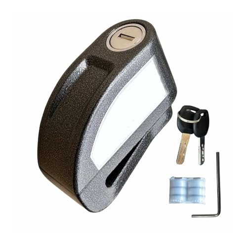 110 DB Lautes Motorrad Scheibenbremsenschloss Sicherheits Moto Rad Scheiben Sicherheitsschloss Schlösser(BLACK1)