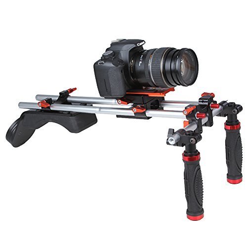 Koolertron Shoulder Pad DSLR Rigs DSLR Cage Camera Shoulder Stabilizer