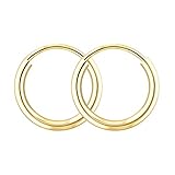 UNVERGÄNGLICHES DESIGN: Design unseres hochwertigen Goldschmucks wird niemals aus der Mode kommen. Die EDELIND-Kollektion umfasst Ohrringe, Ketten, Anhänger, Ringe, Armbänder, Halsketten - all diese Schmuckstücke lassen sich perfekt kombinieren.