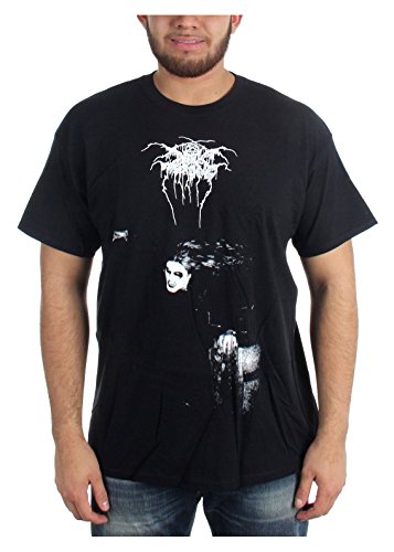 Darkthrone A Blaze In The Northern Sky - Camiseta para Hombre, Color Negro, Negro, S