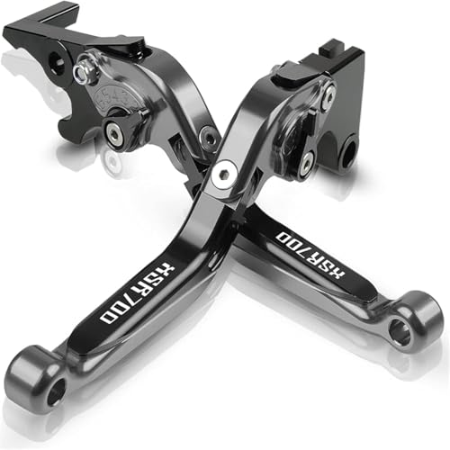 Generisch Motorrad Kupplungshebel Für Yamaha Xsr700 Xsr 700 2015 2016 2017 2018 2019 2020 Motorrad Kupplung Bremshebel Cnc Ausziehbare einstellbare faltbare Hebel Hebel Kupplung Bremse