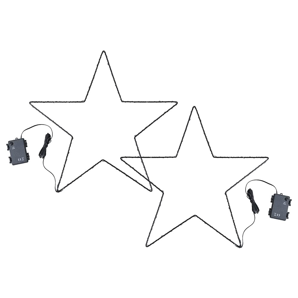 Valuelights Black Led Garden Star Light