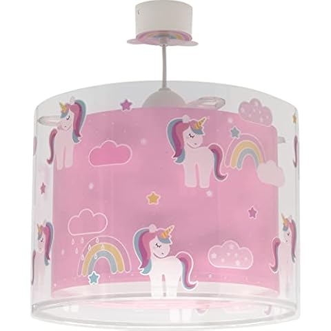 Dalber Lámpara de techo Unicornios Animales Cover