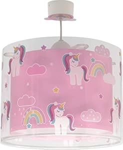 Dalber Kinder Deckenleuchte Einhorn Rosa 41592