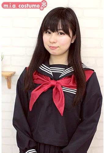 Amazon Co Jp スクールスカーフ単品 色 赤 Teensever セーラースカーフ ホビー