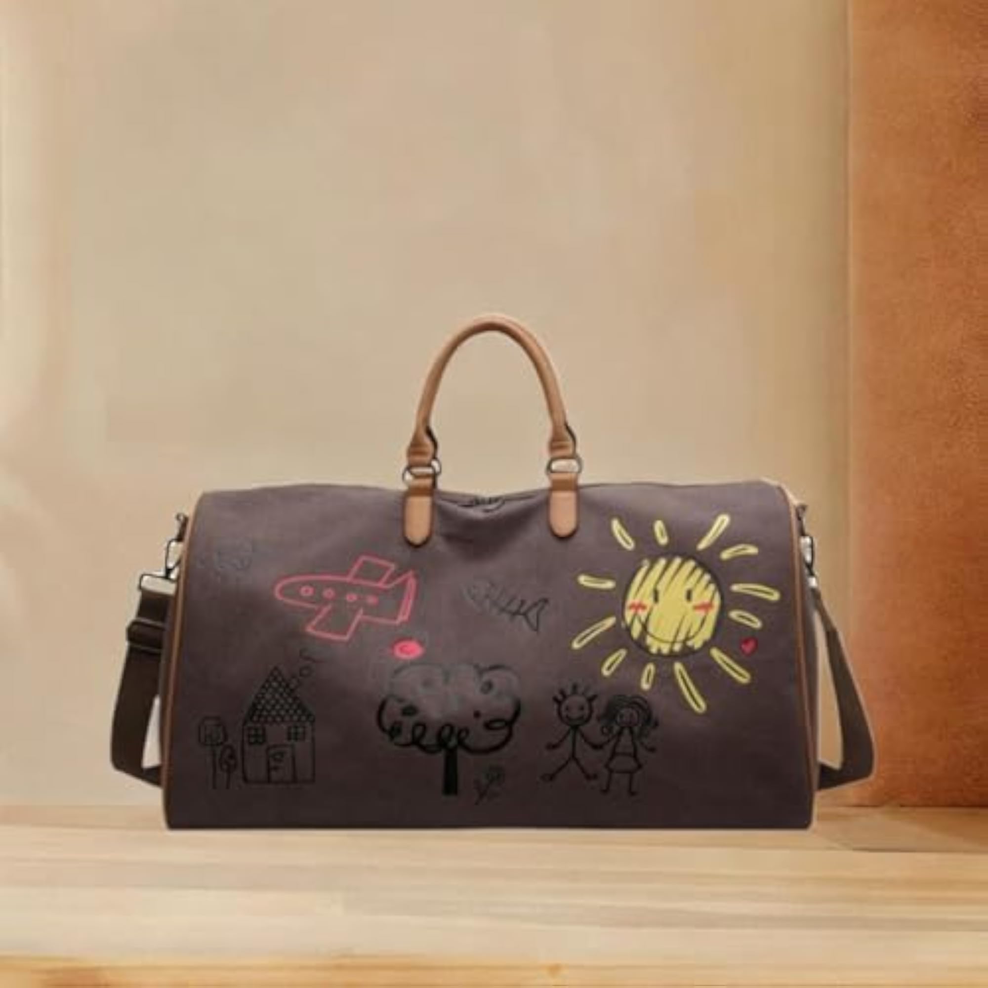 Travel Duffle Bag with Adjustable Shoulder Strap