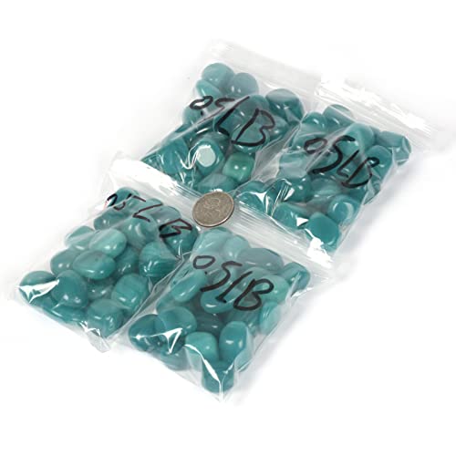 Image of 1 /2LB Large Tumbled Stone Specimen Collection Pocket Worry Healing Crystal