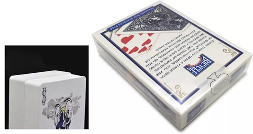 Bicycle Magic Short Deck - Baraja de Truco (Azul) miniatura 2
