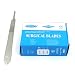 AAProTools 100 Scalpel Blades #12 Sterile Carbon Steel + 1 Scalpel Handle #3