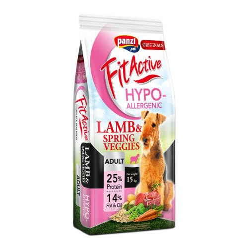 Produktbild von FitActive Originals Adult Hypoallergenic Lamm & Frühlingsgemüse - 15 kg