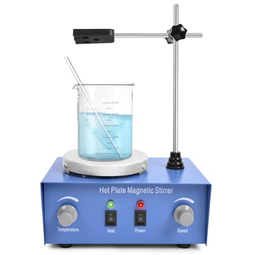Vevitts 1000ml Magnetic Stirrer Hot Plate Magnetic...