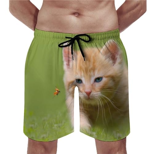 Swim trunk avec poches UMENG short de bain chat pour la plage