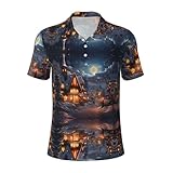 Photo Gallery ngirjkkll maglietta da golf a maniche corte con stampa natalizia da uomo, casual ed elegante, per ogni occasione, nero , 4xl Photo Gallery ngirjkkll maglietta da golf a maniche corte con stampa natalizia da uomo, casual ed elegante, per ogni occasione, nero , 4xl