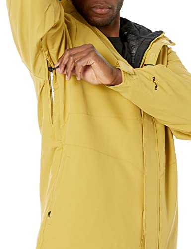 Volcom Men's Scortch Insulated Snow Jacket, Gold, Small #TOP3