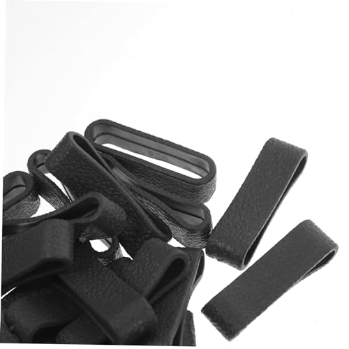 COLLBATH 30 Stücke Gürtelringe aus Hochwertigem PU Leder Elegantes Design für Männer und Frauen für Outdoor Arbeit und Mode Outfits Langlebig und Einfach zu Wechseln