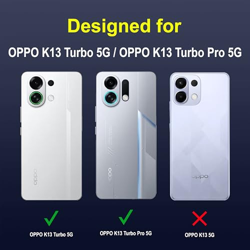 Image of Zapcase Back Case Cover for Oppo K13 Turbo 5G | Compatible for Oppo K13 Turbo 5G Back Cover | Liquid Silicon Magic Case with Camera Protection | Sapphire