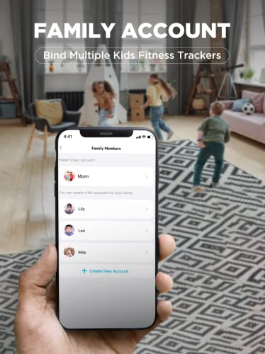 BIGGERFIVE Vigor 2 Fitnesstracker voor Kinderen Meisjes Jongens vanaf 5-12 Jaa, Activiteitstracker, Stappenteller… - Image 7
