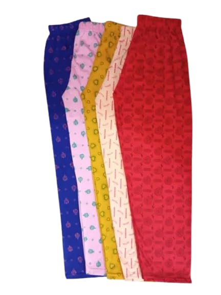 hivata Women Printed Pajama Lounge Wear Lower Bottom Wear Hosiery Casual Track Pant Night Lounge Lingerie Wear Bottom Pants Multi Prints Color May Vary Pyjama (Pack of 5)-picture-33