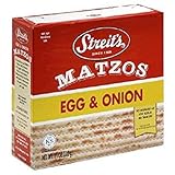 Streit's Daily Matzo - Egg and Onion - Case of 12 - 11 oz.