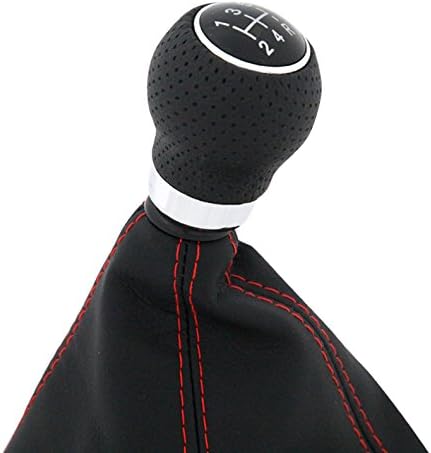 Miniatura 5 de LT Sport SN#10000001398-0763-226 - Pomo redondo para Subaru 5 SPD + funda para maletero BLK