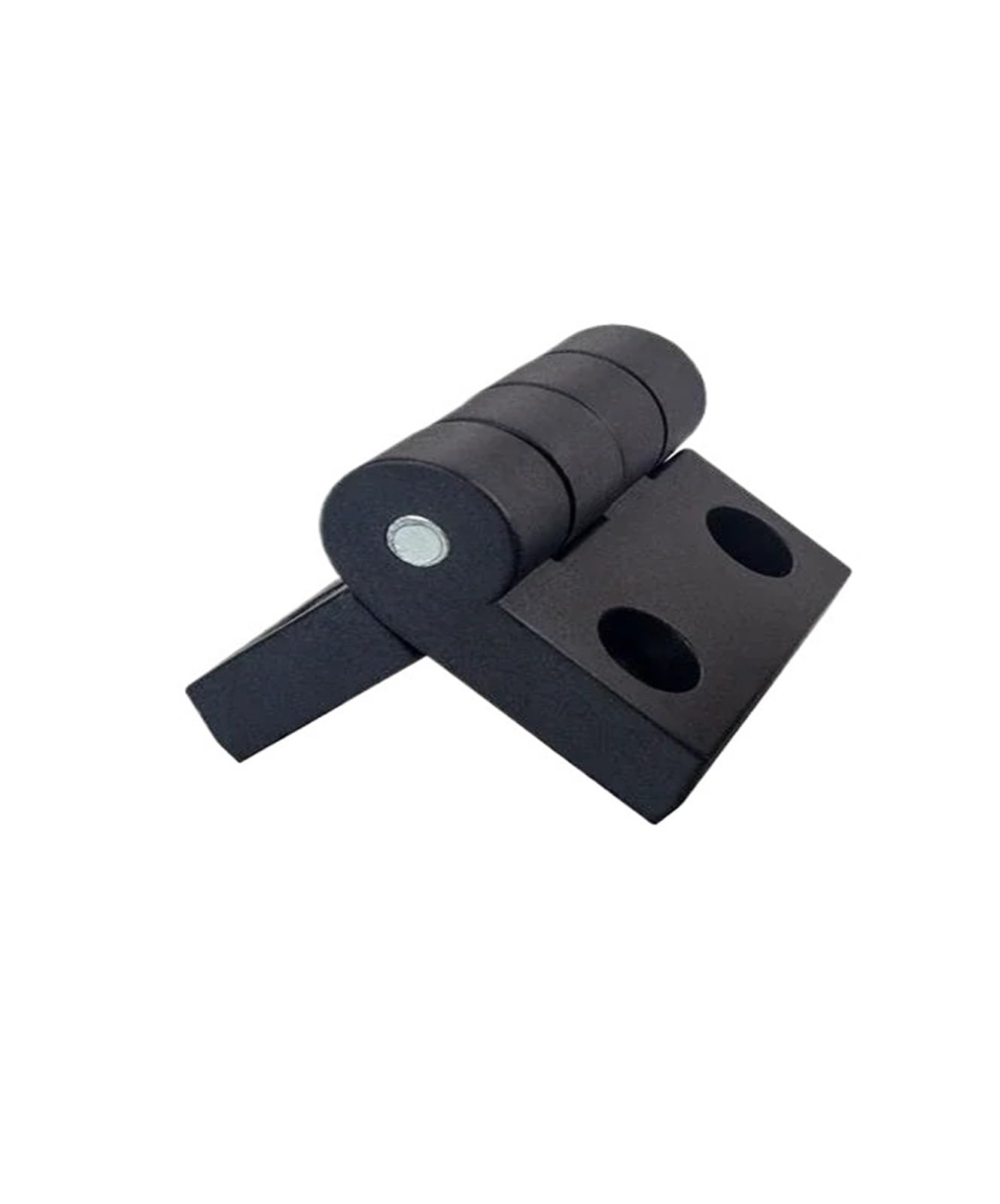 Charnières en plastique noir ABS 40x40mm pour meuble et boîte à bijoux x10