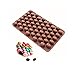 X-Haibei Coffee Beans Chocolate Candy Ice Cube Cake Decoration Silicone Bakeware Mould