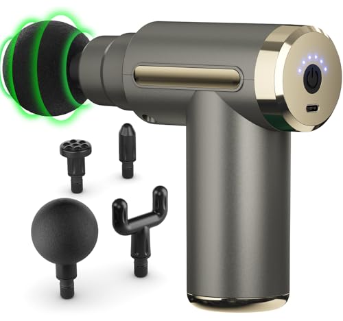 cotsoco Massage Gun Deep Tissue for Pain Relief with 4