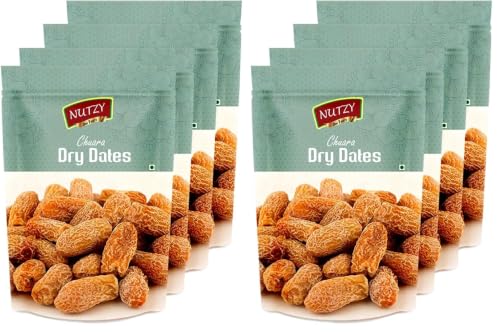 Image of Nutzy Premium Dates (Yellow Dates /Peela Khajoor, 800g) (Pack of 2)