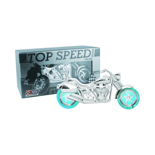 Profumo da uomo 'Harley' » moto 30 ml + 50 ml in 2 note di profumo » Eau de Toilette » Tiverton Top Speed Argento