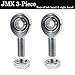 GaiRen 5/8” Heim Joints Rod End, JMX Series 3-Piece Heavy Duty .625