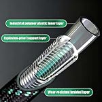 Garden Hose 25FT Lightweight Kink-Free Thick Grip Outdoor (Green) - Image 3