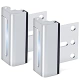 Kirphealy Home Security Door Lock, 2 Pack Door Reinforcement Locks for Front Door, Upgraded Door Latch Withstands 800lbs of Force, Prevents Unauthorized Entry, Easy to Install, Perfect for Solo Living