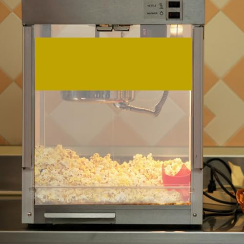 Ciieeo Popcorn Machine Clear Panel Replacement Thicken Pvc for Commercial Use Easy to Install Popcorn Maker Accessories Compatible with Various Models - Thumbnail 6